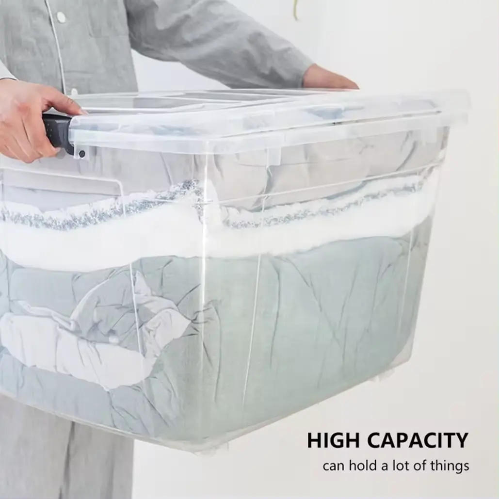 PP Material D Series Transparent Plastic Storage Box | Jindong Plastic